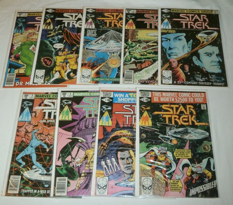 Star Trek V2 #1-18 (Marvel, 1980) complete set 2 3 4 5 6 7 8 9 10 11 12 13 14 15