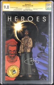 Heroes #3 SDCC Variant Edition CGC 9.8 Signature Series