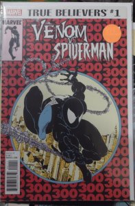 VENOM VS SPIDER-MAN #1  MARVEL TRUE BELIEVER AMAZING SPIDERMAN 300 MCFARLANE KEY