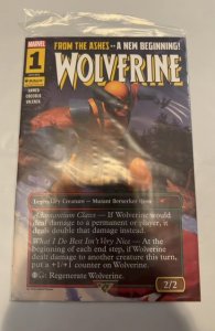 Wolverine #1 Magic The Gathering MTG MAGIC CON Promo Marvel Book poly bagged nm