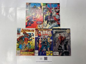 5 MARVEL comic books Darkhawk #16 18 Deathlok #5 Damage Control #4 77 KM20