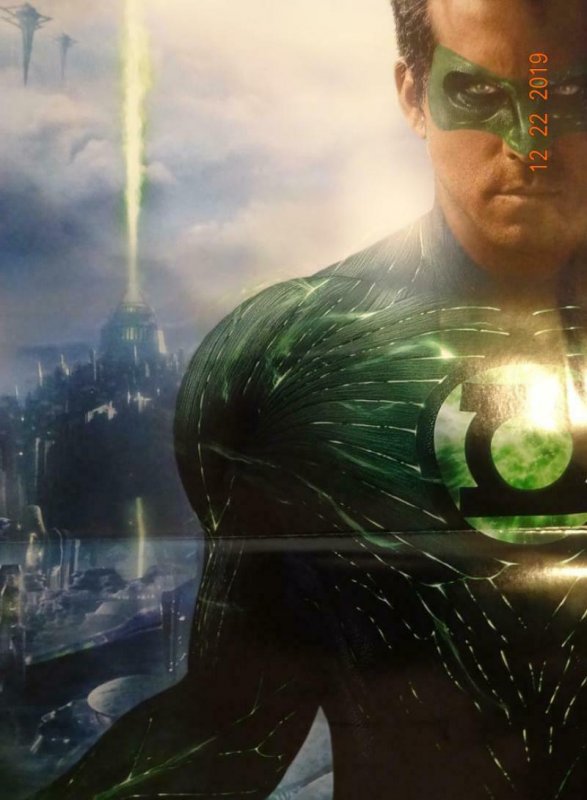 GREEN LANTERN HAL JORDAN Promo Poster, 11.5 x 17, 2017, DC Unused 393