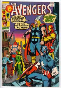 Avengers, The #92 (Sep-71) VF+ High-Grade Avengers