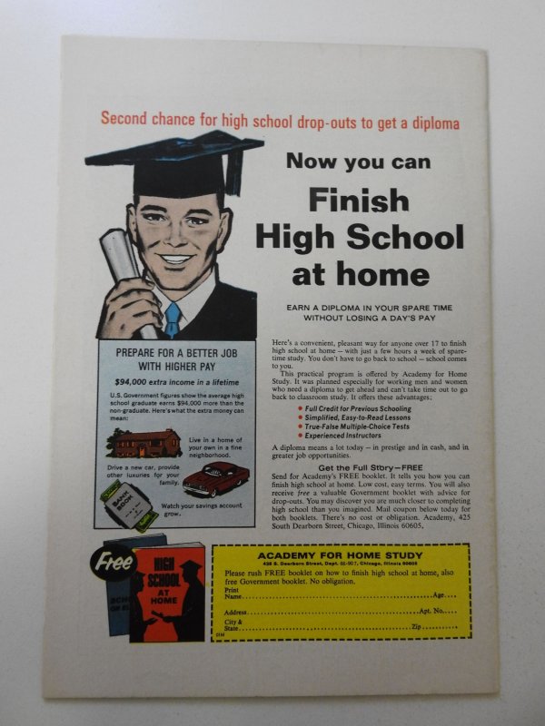 Thor #190 (1971) VG+ Condition cover detached top staple