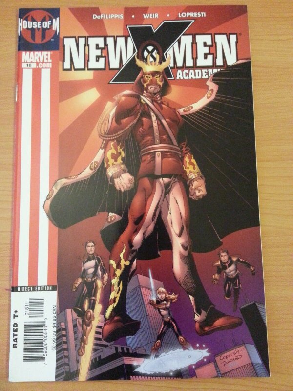 New X-Men #18 Academy ~ NEAR MINT NM ~ 2005 MARVEL COMICS 