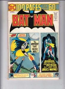 Batman #261 (Mar-75) FN+ Mid-High-Grade Batman