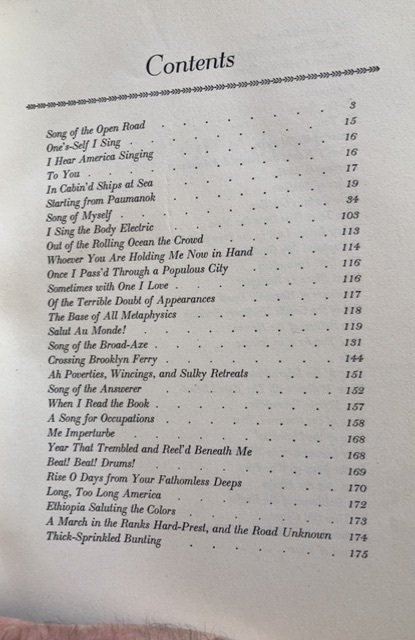 Leaves of grass by Walt Whitman, art by Daniel, 1940