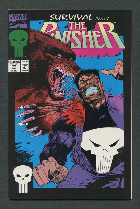 Punisher #77  / 9.2 NM- - 9.4 NM  April 1993