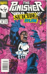 Punisher, The: War Zone #24 (Newsstand) FN ; Marvel | Suicide Run 5