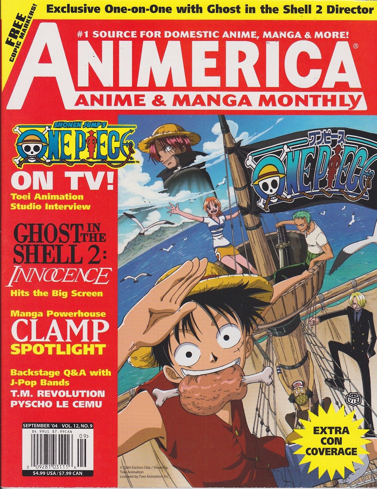 Vol. 9 #5 Animerica Vintage Anime Magazine - The Magic User's Club