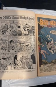 Batman #164 (1964)Two way Gem Caper - chip out of cover conrer