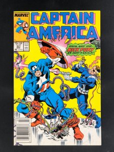 Captain America #351 (1989) VF Mark Jewelers