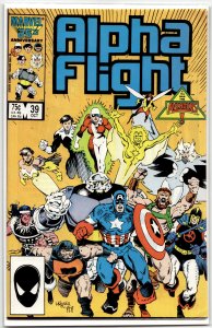Alpha Flight #39 (1986) Alpha Flight