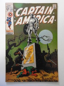 Captain America #113 (1969) FN+ Condition!