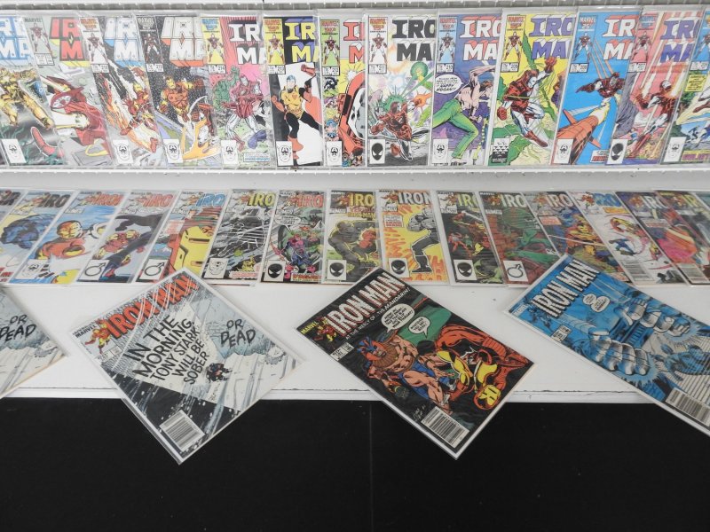 Huge Lot of 140+ Comics W/ ALL IRON MAN!!! Avg. VF Condition!