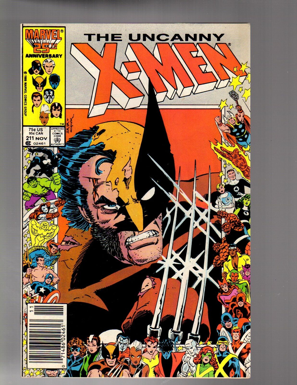 X Men 211 11 86 Fine Mutant Massacre Hipcomic