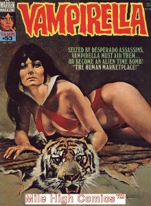 VAMPIRELLA  (MAGAZINE) (1969 Series) #53 Very Fine