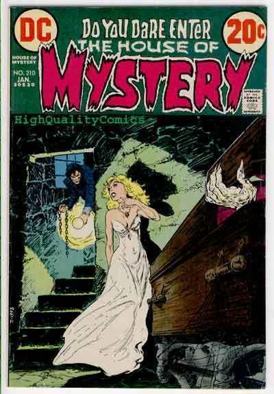 HOUSE of MYSTERY #210, FN/VF, Exterminator, Kaluta, more in store