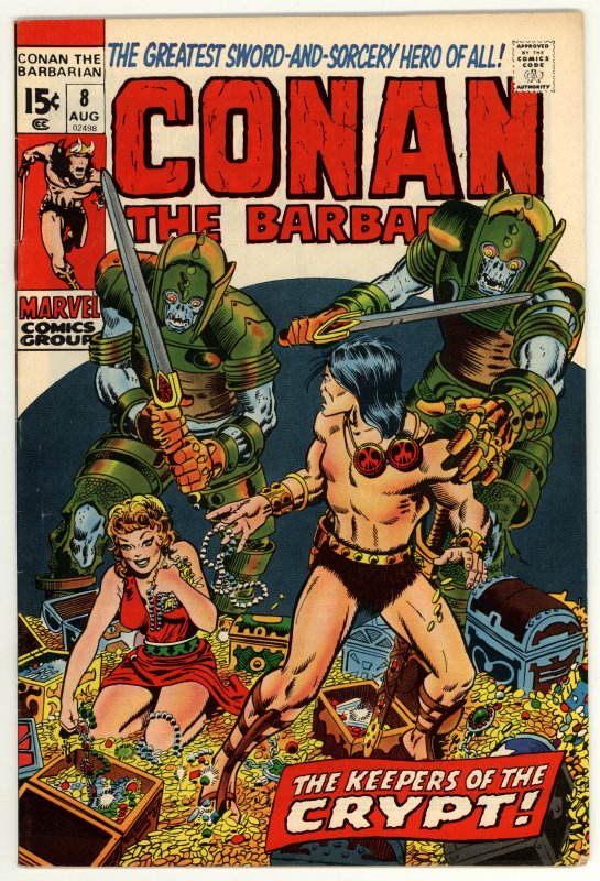 Conan the Barbarian #8 (1971) Barry Windsor Smith