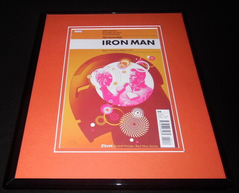 Iron Man Stark Disassembled #20 Framed 11x14 Repro Cover Display 