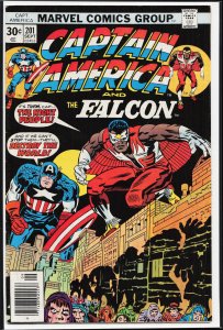 Captain America #201 (1976) Captain America and the Falcon