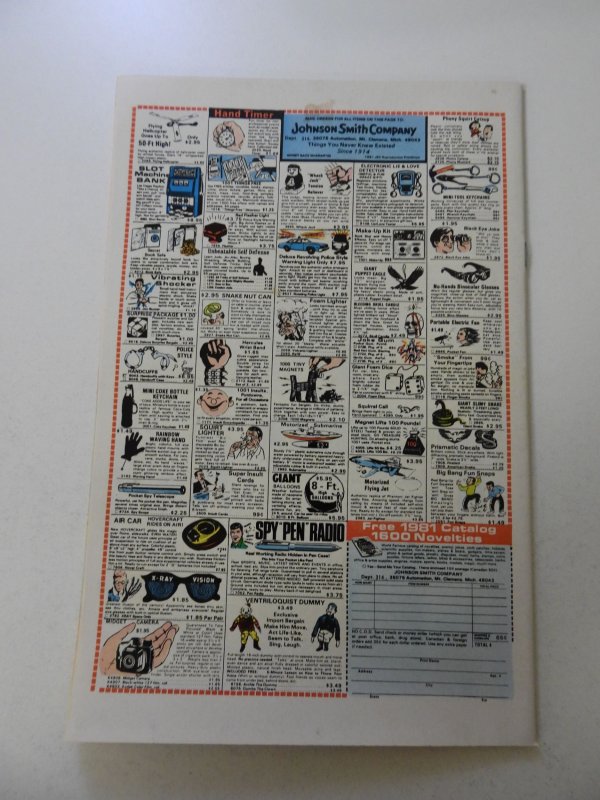 Ghost Rider #59 (1981) VF- condition stain back cover