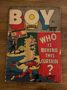 Boy Comics # 35 GD Lev Gleason Comic Book Golden Age Charles Biro Art J999