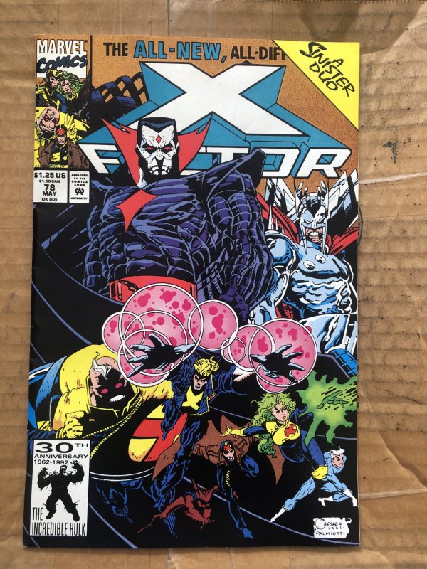 X-Factor #78 Direct Edition (1992)