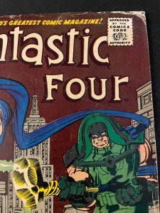 FANTASTIC FOUR #65 First Ronan Appearance, G/VG Condition