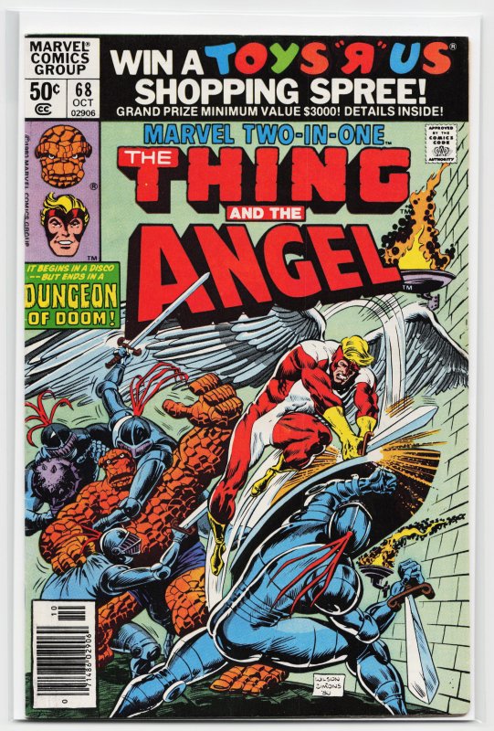 Marvel Two-in-One #68 (1980) Angel