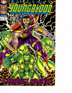 Lot Of 2 Image Comic Books Youngblood #3 and #2 Batman  ON5