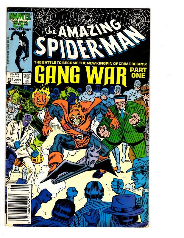 4 The Amazing Spider-Man Marvel Comic Books # 260 266 269 284 Hobgoblin WM2