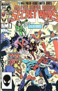 Marvel Super Heroes Secret Wars #5 (Sep-84) NM/MT Super-High-Grade 