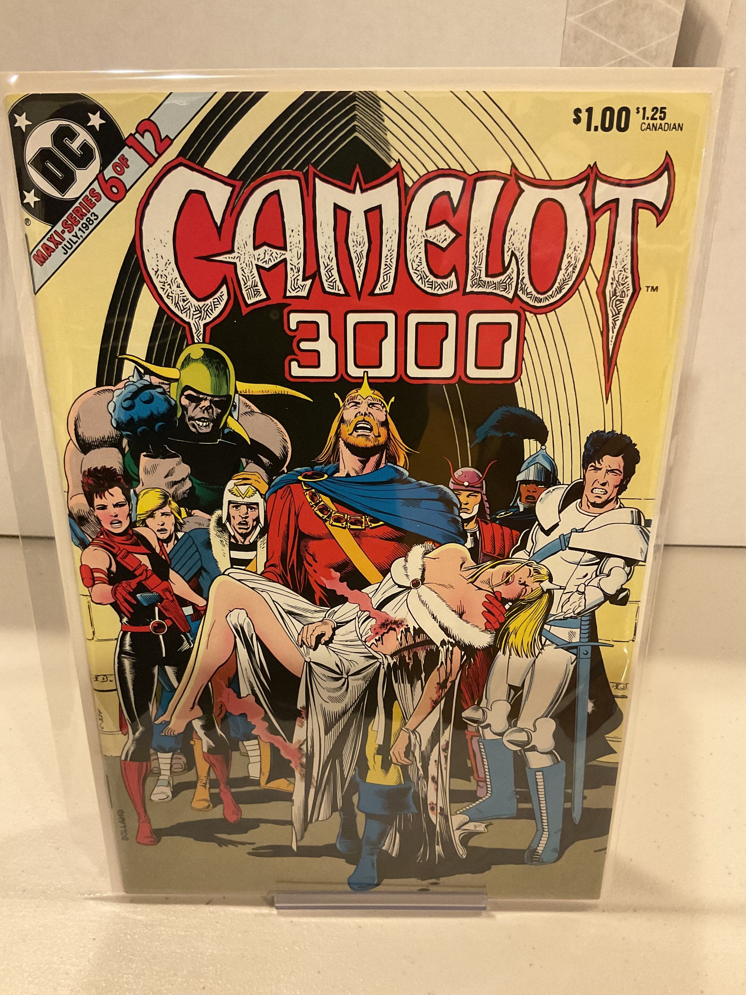 Camelot 3000 #6 9.0 (our highest grade) Brian Bolland!  Comic Books -  Bronze Age, DC Comics, Fantasy / HipComic