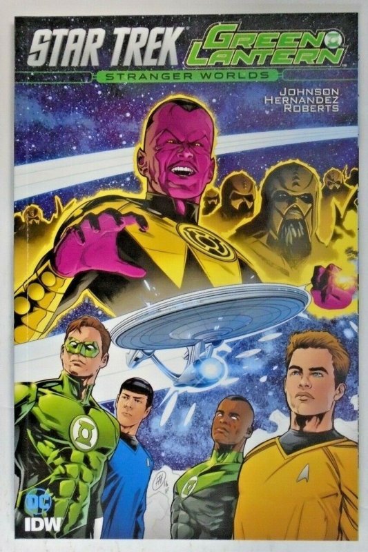Star Trek/Green Lantern TP 1-2 (DC/IDW 2016-17) $40 cover price, 2 books 