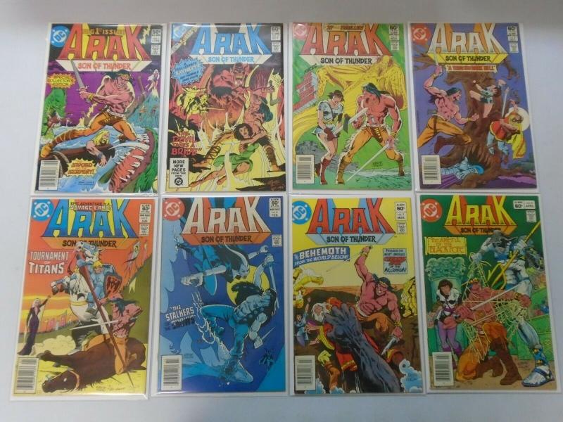 Hi Grade Arak Son of Thunder comic lot 35 different issues (1981-85) 8.5 VF+