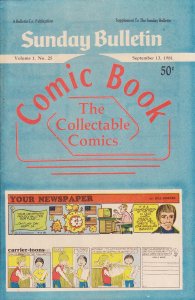 Sunday Bulletin Collectable Comics #25 VF ; Bulletin Co | Spider-Man Superman