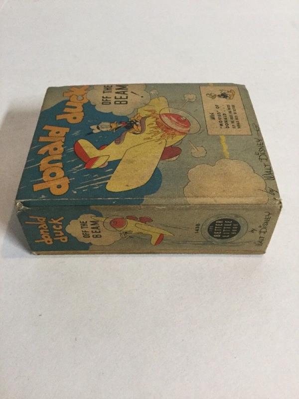 Donald Duck Off The Beam Vf Very Fine 8.0 Big Little Books 1438