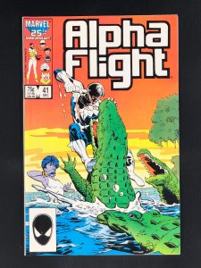 Alpha Flight #41 (1986) 1st Appearance of Purple Girl, Daughter of Purple Man