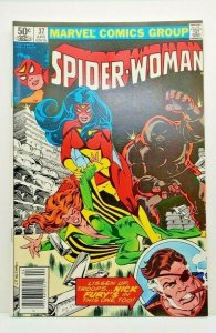 Spider-Woman #37  (1981)    (Newsstand)    Marvel Nick Fury