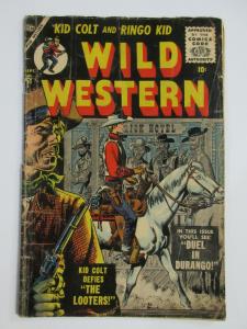 WILD WESTERN #51 (Atlas,9/1956)  POOR (PR) Kid Colt, Ringo Kid, Stan Lee