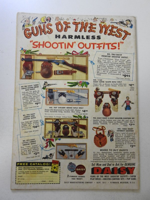 Donald Duck #51 (1957) VG Condition rust on bottom staple