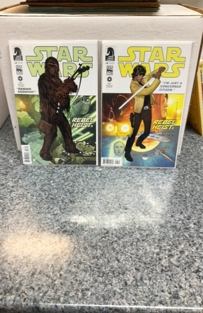 Star Wars: Rebel Heist #1-4 set