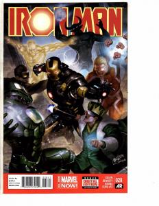 Lot Of 6 Iron Man Marvel Comic Books # 23.Now 24 25 26 27 28 VF-NM 1st Print RF5