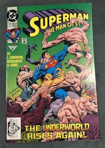 Superman: The Man of Steel #17 Direct Edition (1992)
