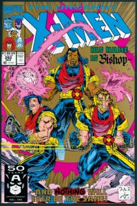 Uncanny X-Men 282 NM+ 9.6 1st Bishop Cameo 2nd Print Marvel 1991