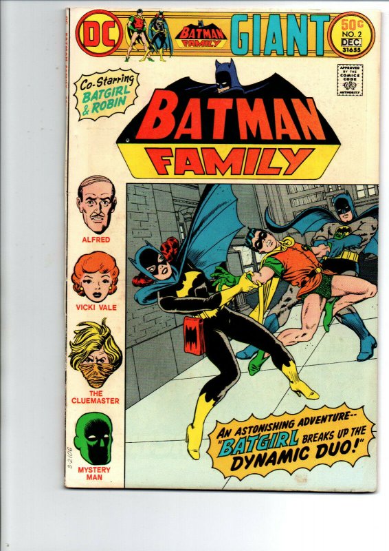 Batman Family #2 - Batgirl - Robin - 1975 - (-Very Fine)