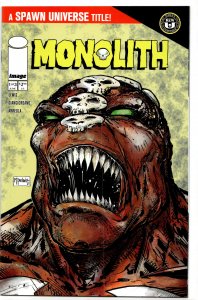 Monolith #1 Second Print Cover (2024) Monolith