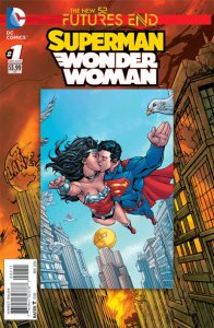 DC Comics New 52 Futures End Superman Wonder Woman #1 3D Motion Variant Cover