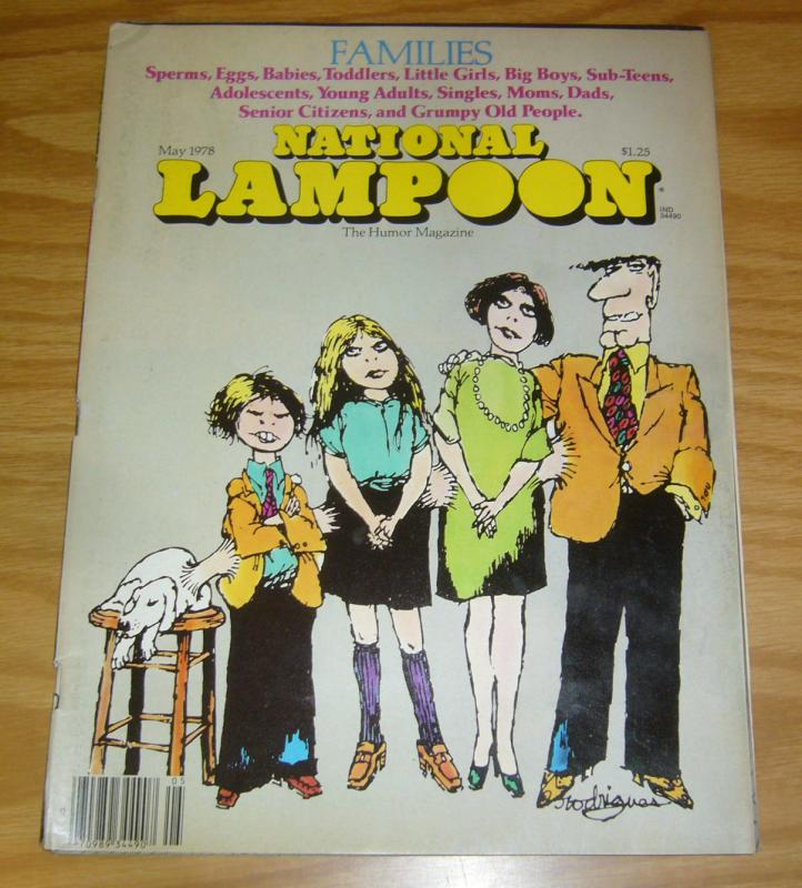 National Lampoon #98 VG may 1978 frank thorne's danger rangerette - flenniken